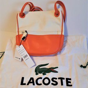 NWT Lacoste bucket bag